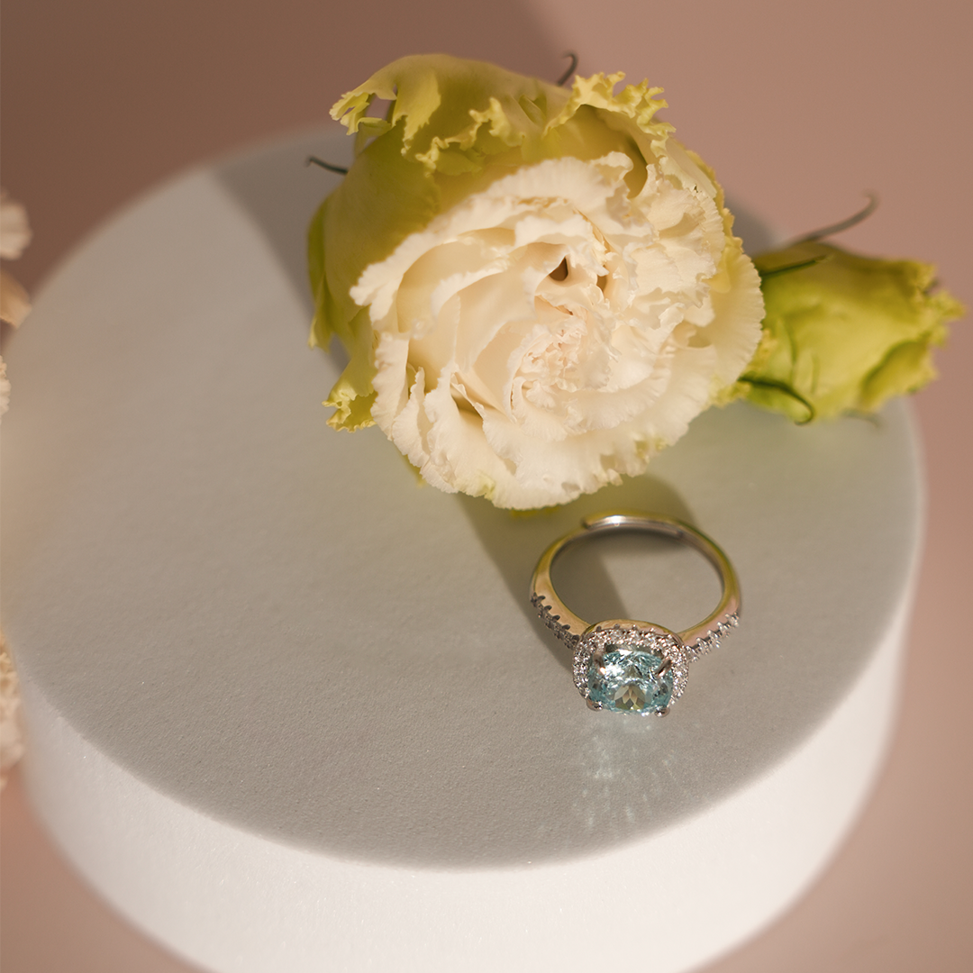 Anello Acquamarina