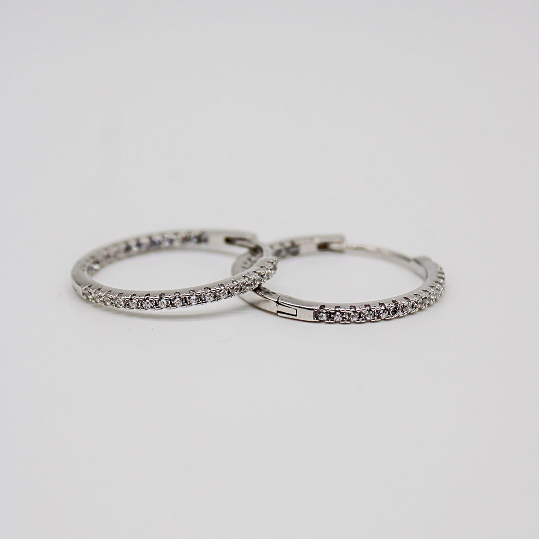 Orecchini Cerchio Elegante