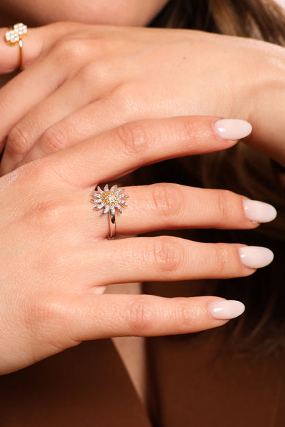 Anello Sole Infinito