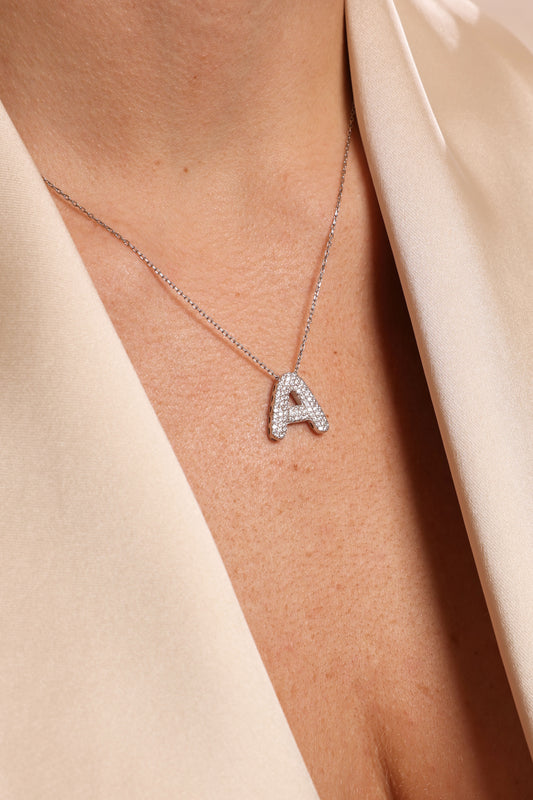 Collana Lettera Brillante